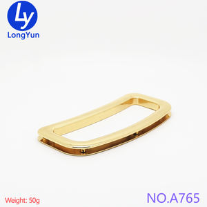 Vendita calda su ordine all'ingrosso accessori manico della borsa maniglia del sacchetto del metallo <span class=keywords><strong>D</strong></span> shape manico - Product Image 5