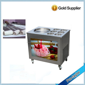 500mm <span class=keywords><strong>grande</strong></span> <span class=keywords><strong>casserole</strong></span> 6 plateaux de fruits crème glacée frites faisant <span class=keywords><strong>la</strong></span> machine - Product Image 1