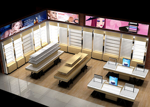 Kosmetik Showroom Desain Kosmetik Modern Interior Toko Furniture Ideas - Product Image 2