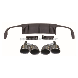 AUTO DIFFUSORE POSTERIORE CON LA CODA TUBO DI SCARICO PER <span class=keywords><strong>W204</strong></span> <span class=keywords><strong>AMG</strong></span> C63 2011-2013 - Product Image 1