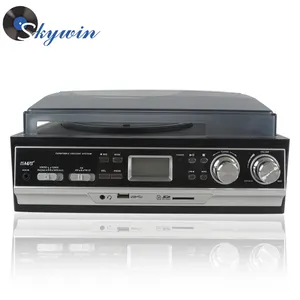 Giradischi Cd Record <span class=keywords><strong>Cassette</strong></span> Radio Player Con Connessione Usb - Product Image 1