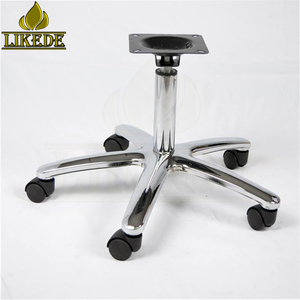 Base per Sedia da Ufficio in Ferro Cromato Regolabile a 5 <span class=keywords><strong>Piedi</strong></span> a Basso Prezzo - Product Image 6