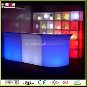 מכירה לוהטת נייד מואר led ריהוט בר שולחן led בר דלפק עבור מועדון לילה - Product Image 5