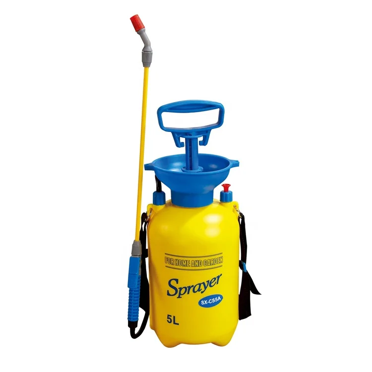 Seesa Garden 5L Plastic High Pressure Pump Chemical Sprayer