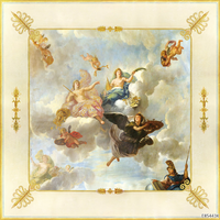 Papier peint décoratif de plafond 3D, séries de la mythologie religieuse européenne, livraison gratuite