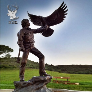 Estatua <span class=keywords><strong>de</strong></span> Águila <span class=keywords><strong>de</strong></span> Bronce Grande <span class=keywords><strong>para</strong></span> Decoración del Hogar - Product Image 4
