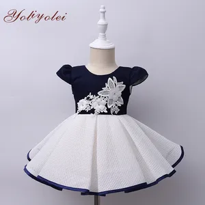 Wholesale Hot Sell Little Kid Baby Fashion Dress Child Beautiful Model For Short Girl