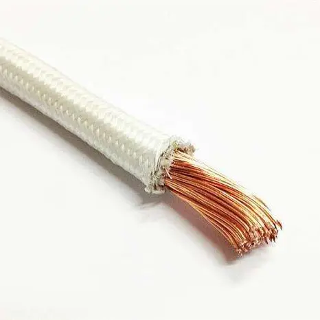 4 square mm High Temperature Resistance 500 Degrees Induction Heating Copper core Wire