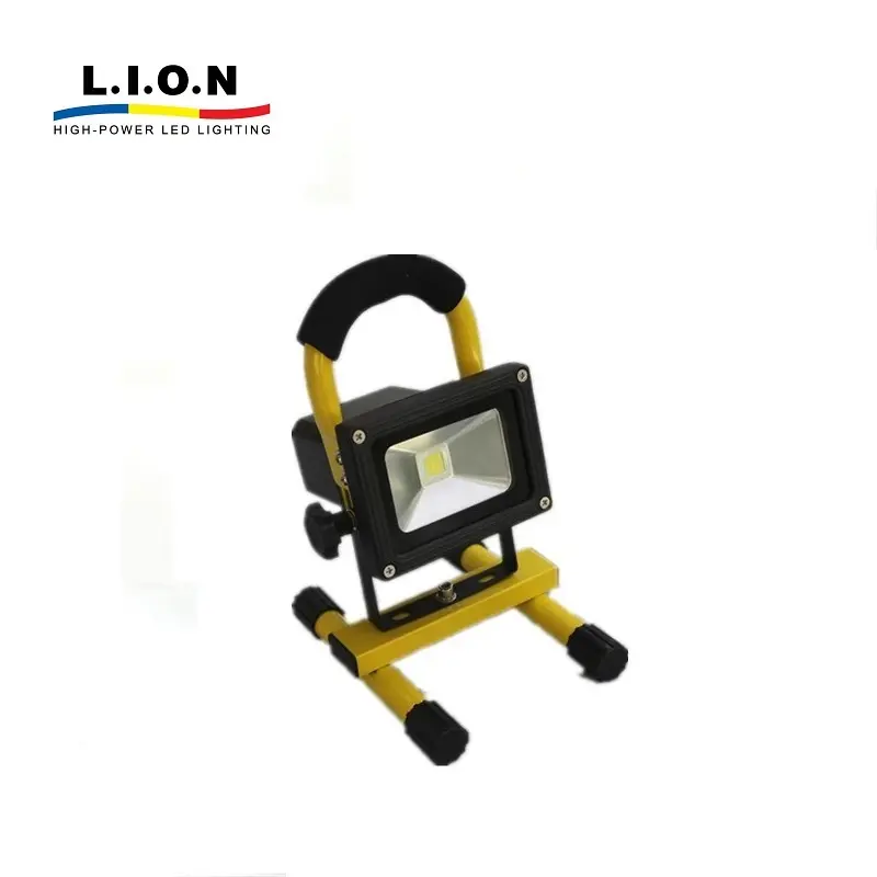 Hot sale outdoor waterproof color changing led rechargeable flood light