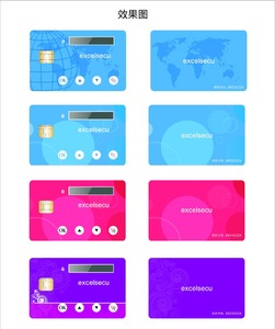 Nuevo Diseño PET/PVC ISO Estándar de Seguridad atm banco de tarjeta inteligente con Pantalla LCD - Product Image 6