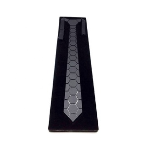 <span class=keywords><strong>Cravatta</strong></span> Premium in Pelle Esagonale <span class=keywords><strong>con</strong></span> Specchio in Plastica Acrilica - Product Image 3