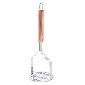 GD Stainless Steel <strong>Kitchen</strong> Utensils Set <strong>Kitchen</strong> Gadgets Tools <strong>Accessories</strong> Sets Rose <strong>Gold</strong> Cookware With S.S. Copper Handle - Product Image 4