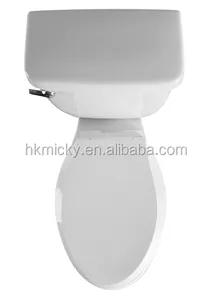 Inodoro American Style White Ceramic Commode Siphon 2 Piece Toilet Cupc Bathroom Wc Toilet Bowl Sanitary Ware