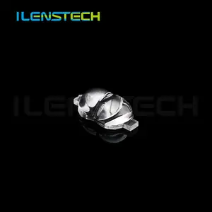 Ilenstech led ışık lensler 18mm led optik lens sokak lambası için 3030 3535