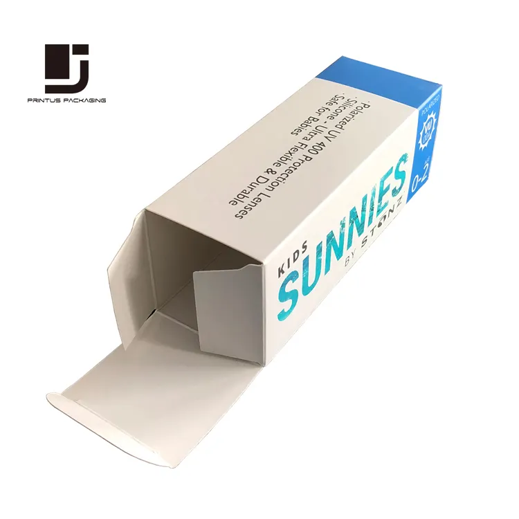 Caja de tarjeta de papel personalizada de lujo, paquete para solución de cuidado