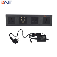 Multifunktion ale Universal Power versteckte Wand stecker montiert Hotel Power Media Hub elektrische Wand schalter buchse mit USB Blue Tooth