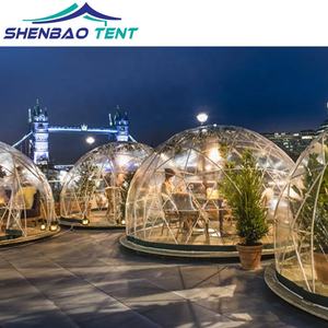 <span class=keywords><strong>Tenda</strong></span> a Cupola <span class=keywords><strong>Trasparente</strong></span> in PVC Impermeabile Tende Igloo Trasparenti per Eventi, Cene o Caffetterie - Product Image 5