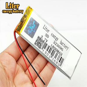 Li-polymer battery 323696 303595 1800 mAh 3,7 V LiPo battery PCM litnium - Product Image 2
