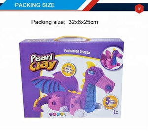 Intéressant bricolage léger <span class=keywords><strong>boue</strong></span> kits couleur pâte à modeler pour enfants - Product Image 5