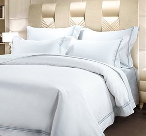 205tc bông vải <span class=keywords><strong>1200</strong></span> chủ đề đếm sateen 3 mảnh Duvet Set - Product Image 1
