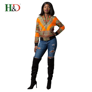 H & d hot selling Alibaba China Guangzhou wholesale African clothing dashiki for woman's style Vogue - Product Image 2