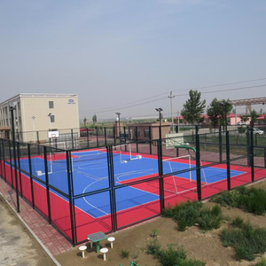 32m * 19m * 4m classé avec lampe, SPU ou plancher en plastique, <span class=keywords><strong>terrain</strong></span> de basket et <span class=keywords><strong>badminton</strong></span> / volleyball - Product Image 1