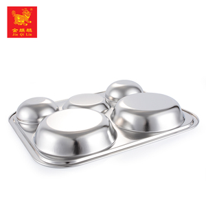 Bien vender cocina comida rápida de acero inoxidable bandejas con buen precio - Product Image 1
