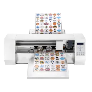 a3+Automatic paper feed label sticker digital die cutting machine sticker label cutting machine