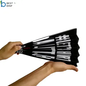 OEM custom cheering paper fan hand clapper