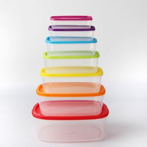 Caja de plástico para almacenamiento de cocina, 7 unidades - Product Image 1