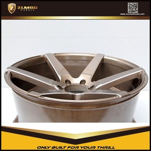 ZUMBO S0005 Habla de Bronce + Molino Coche 18 "20" 22 "24" Llantas De Aleación de Aluminio - Product Image 3