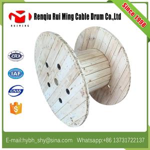 Tự Nhiên Rỗng Thủ Công Bằng Gỗ Cáp Điện Bobbins Chủ Đề Twine Spool - Product Image 6