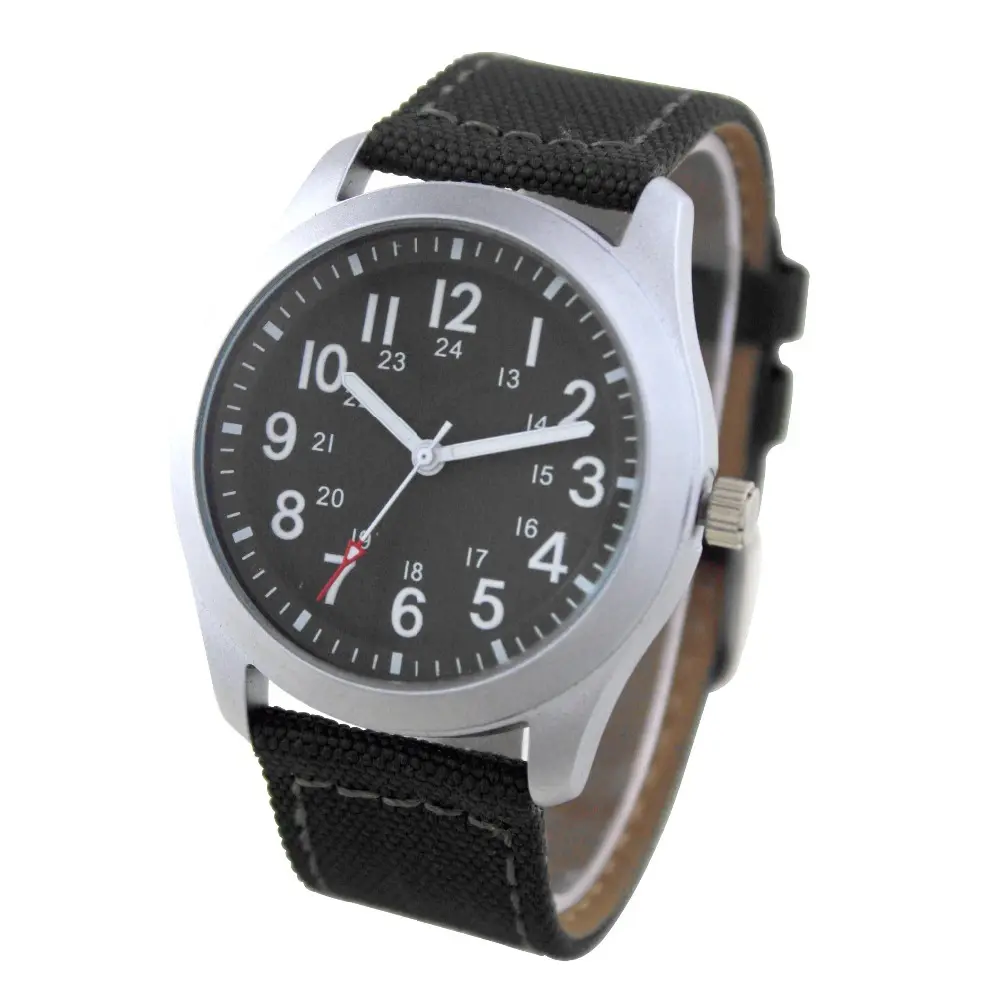 Reloj de cuarzo para hombre, correa de nailon para adolescentes, ft1336 _ gr