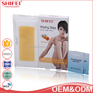 SHIFEI naturel sûr et efficace à épiler <span class=keywords><strong>epilation</strong></span> bandes de <span class=keywords><strong>cire</strong></span> <span class=keywords><strong>froide</strong></span> adapté pour les jambes et les bras - Product Image 1