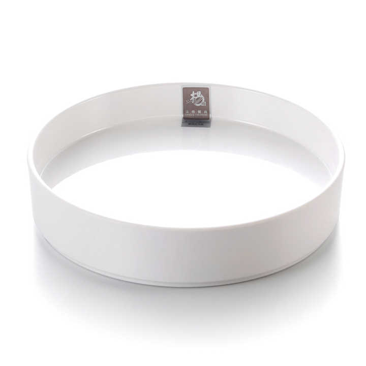 Certified High Quality 100% Melamine Round Serving Tray Large