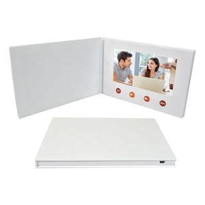 Bưu Thiếp Giấy Mới Về Tự Làm Máy Phát Âm Thanh Đa Phương Tiện USB Thẻ Kinh Doanh LCD - Product Image 4