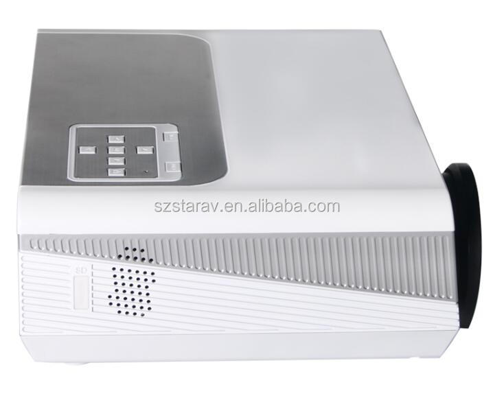 Full HD LED86 + проектор днем ЖК 3D 160W 2800 люмен Светодиодная лампа Наслаждайтесь домашним кинотеатром смартфон проектор wifi android proyector