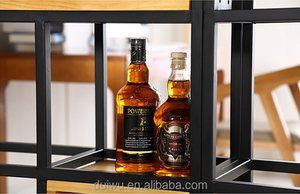 Foshan shunde fabbrica su misura 7 tier scaffale decorativi in <span class=keywords><strong>ferro</strong></span> battuto scaffale - Product Image 5
