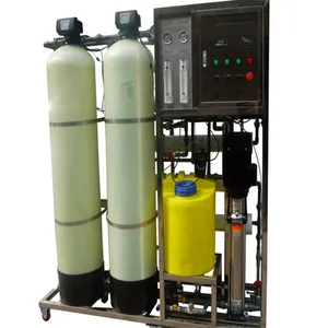 Filter Air Osmosis Terbalik 2 Tahap, Perawatan Kualitas Air Sistem Air Limbah Per Jam 1000 Liter