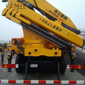 छोटे हाइड्रोलिक लिफ्ट मशीन 10 टन अंगुली बूम ट्रक घुड़सवार क्रेन - Product Image 5