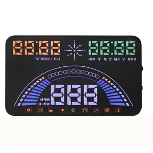 OBD2 및 GPS HUD 자동차 헤드 업 디스플레이 다기능 자동차 전자