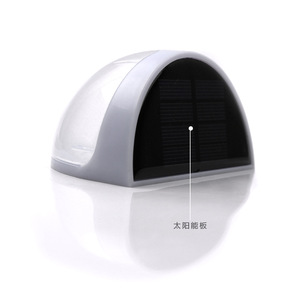 Solar Powered Fence Decorative Post <strong>Lights</strong> <strong>Wireless</strong> Waterproof Wall <strong>Light</strong> with Sensor Lamp Plastic Body <strong>Outdoor</strong> Deck Lighting - Product Image 2