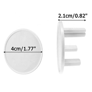 बिजली के आउटलेट को शामिल किया गया बच्चे अशुद्धि जाँच के लिए बड़ा आकार रोकता घुट खतरा सुरक्षा उत्पादों सॉकेट प्लास्टिक ब्रिटेन - Product Image 3