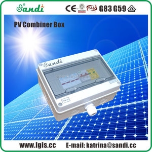 กล่องรวมสายไฟฟ้ากระแสตรงสำหรับแผงโซลาร์เซลล์ กล่องเชื่อมต่อสายโซลาร์เซลล์ 2, 4, 5, 6 สาย - Product Image 5