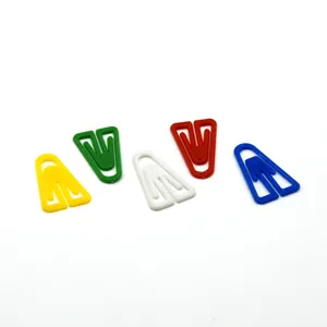 Office unique shaped plastic types of paper clips