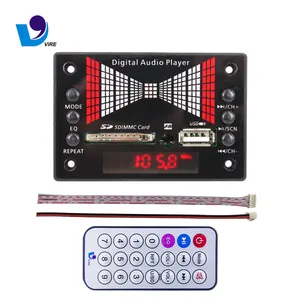 Mô-đun Bluetooth USB thẻ nhớ SD MP3 có điều khiển từ xa và đèn màu - Product Image 1