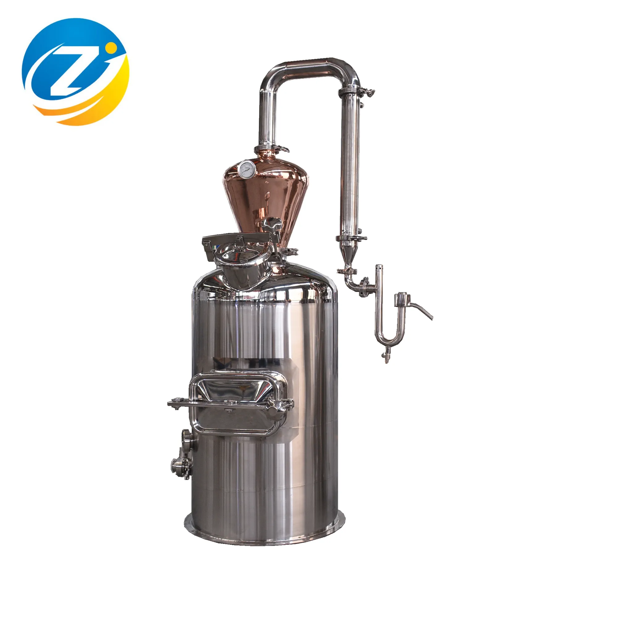 Ätherisches öl destillation ausrüstung alambic huile essentielle