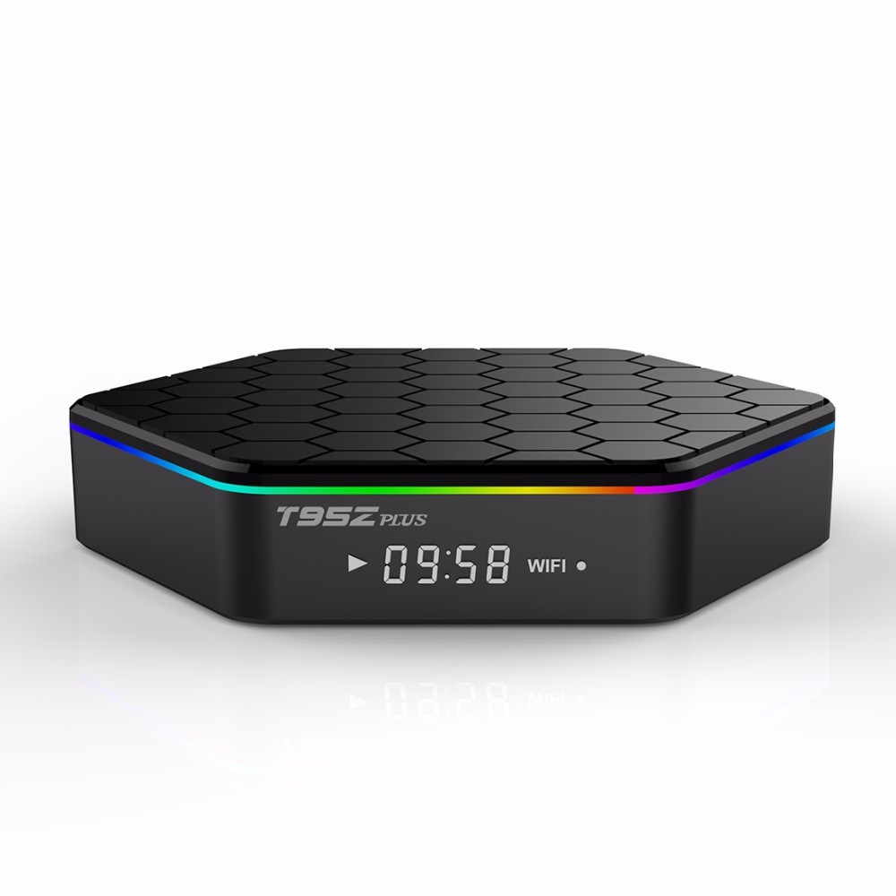 Android Tv Box T95Z plus 3 GB/32 GB Construido en 2.4G + 5.8G WiFi Amlogic S912 KODI 17.0 Android 6.0 4 K reproductor multimedia