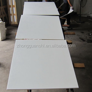 ZGSTONE vendita calda porcellana bianca pura moderna mattonelle per pavimenti e pareti in mattoni refrattari 150x150mm 400x400mm - Product Image 4