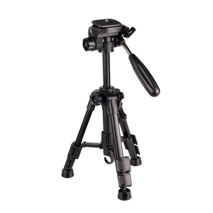 Trépied de table télescopique en aluminium <span class=keywords><strong>avec</strong></span> vis 1/4 et tête panoramique 3 axes pour smartphone et appareil photo reflex numérique - Product Image 3